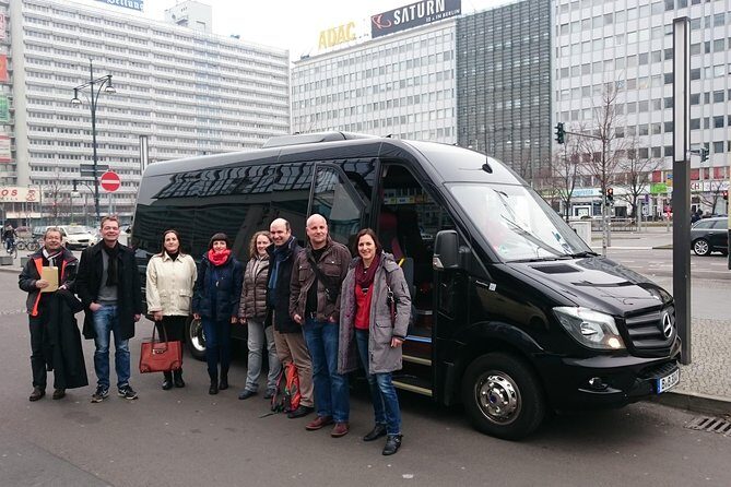 Group Driving Tour 1 to 6 people. Berlin Shore Excursion incl pick-up at Port - Stop-by-stop: how this route tells Berlin’s story