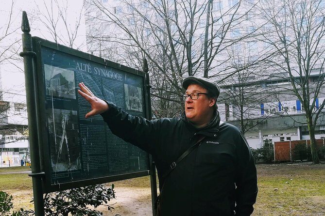 In Search of Jewish Berlin Walking Tour - New Synagogue at Centrum Judaicum: architecture with a message