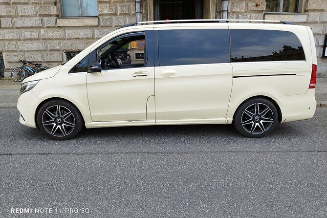 Minivan Driver and Guide (DIN15565) Tailor Made Berlin Highlights - Topography of Terror and the Wall remnants: where the timeline becomes physical