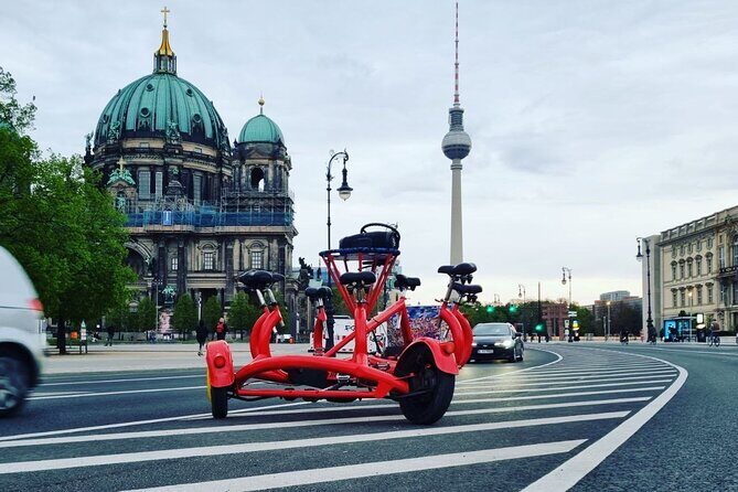 Party and Beer Bike Private Sightseeing Tour Berlin with Pick-up - Beer add-on: value depends on your plan
