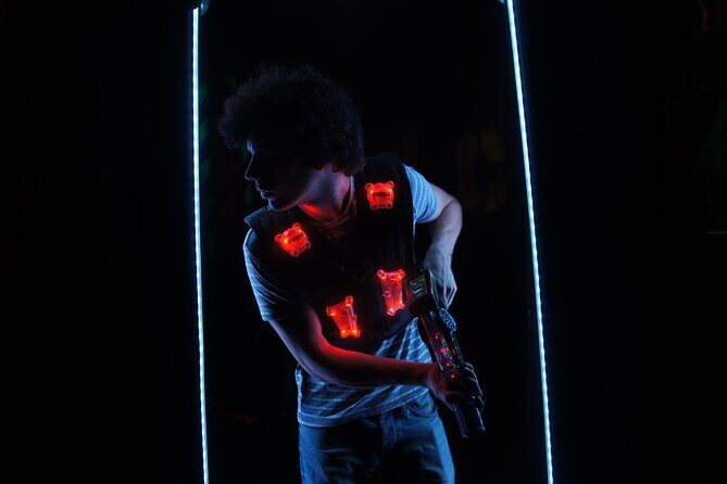 Premium Zone Lasertag in Berlin - Entering the Laserstar zone: 30 minutes early and a guided start