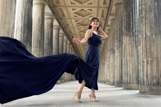 Private Personalized Photoshoot in Berlin - Stop 3: Kolonnadenhof for Courtyard Energy and Natural Movement