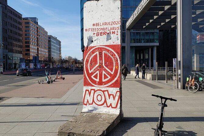 Private Walking Tour: Berlin Wall, Cold War and Checkpoint Charlie - Stop 2: The GDR watch tower and last Wall reminders