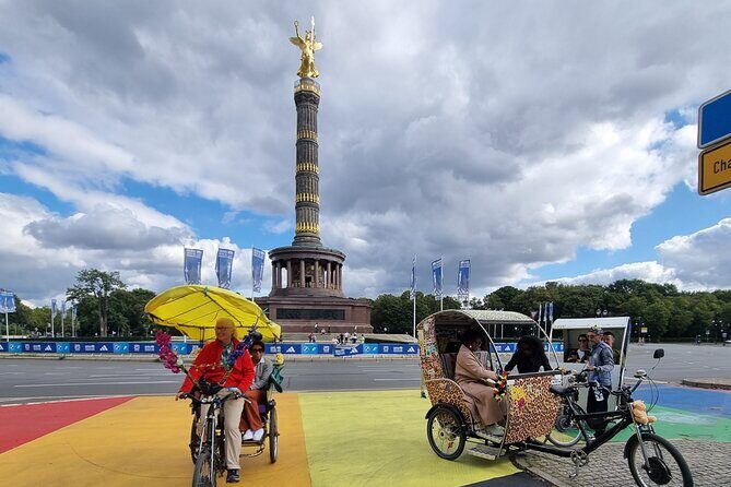 Rickshaw Sightseeing City Tours Berlin - Rikscha Tours - Stops around Berlin’s power center: Brandenburg Gate to Reichstag/Bundestag