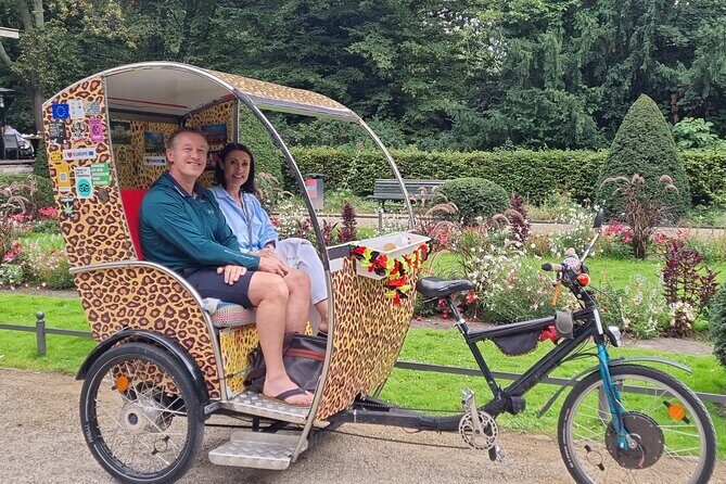 Romantic Berlin Rickshaw City and Photo Tour - incl. pick-up - Potsdamer Platz and Topography of Terror: modern Berlin meets documented truth