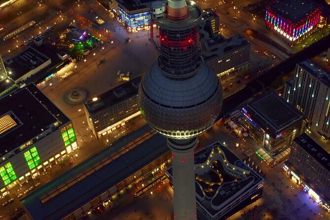 Ticket Admission to Berlin TV Tower - Information displays and QR codes: more than just photos