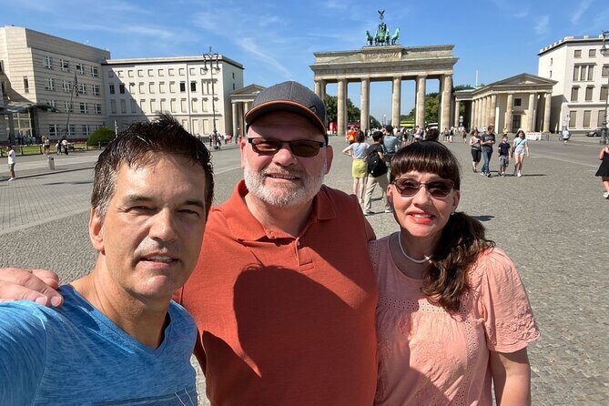 Welcome/Farewell SightseeingTaxi Tour +Transfer from/to the airport - Berlin Wall Memory: Friedrichstraße, the Death-Strip Story, and the Stelae